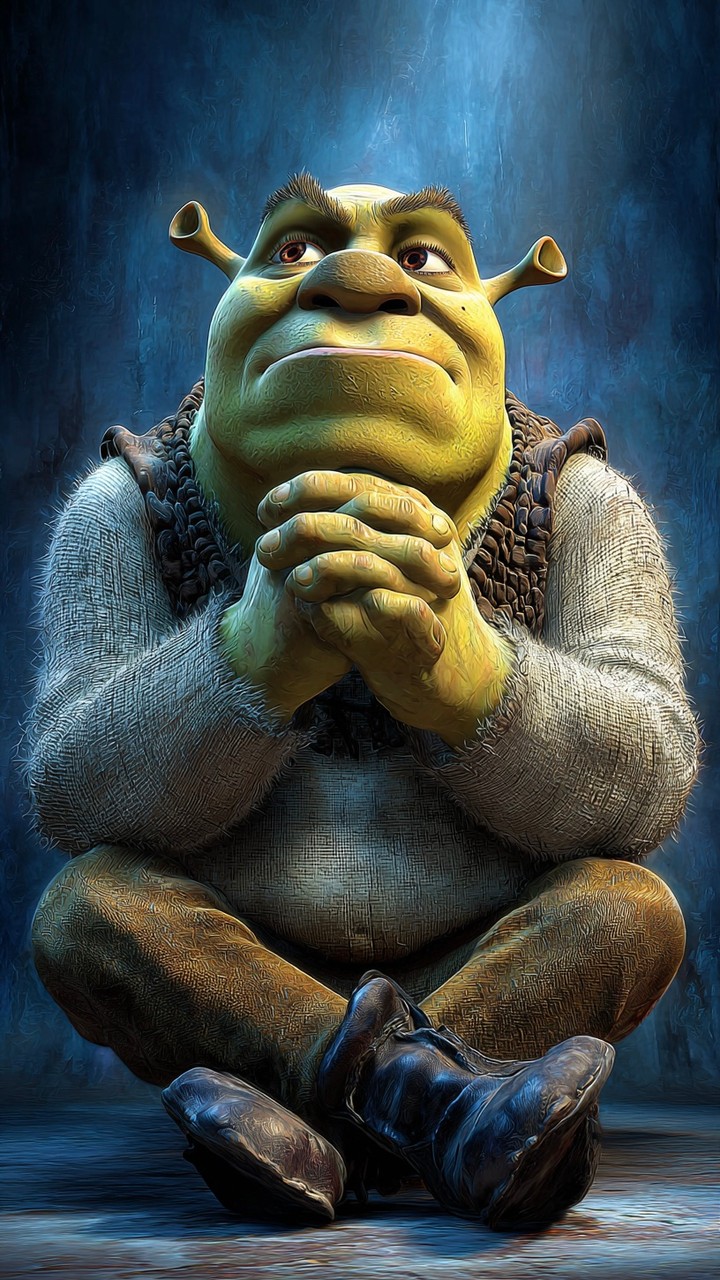 Shrek in Contemplation - dope wallpaper for OpersCraft