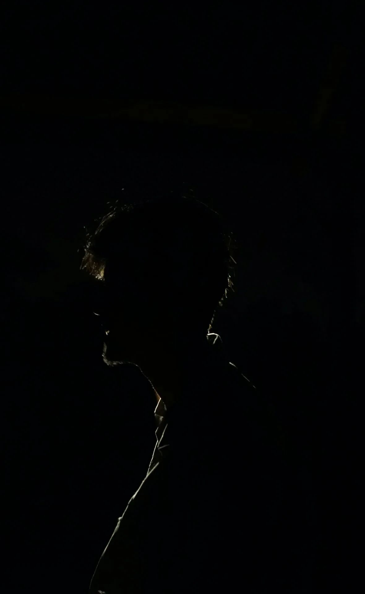 Silhouette in the Dark - portrait wallpaper for OpersCraft