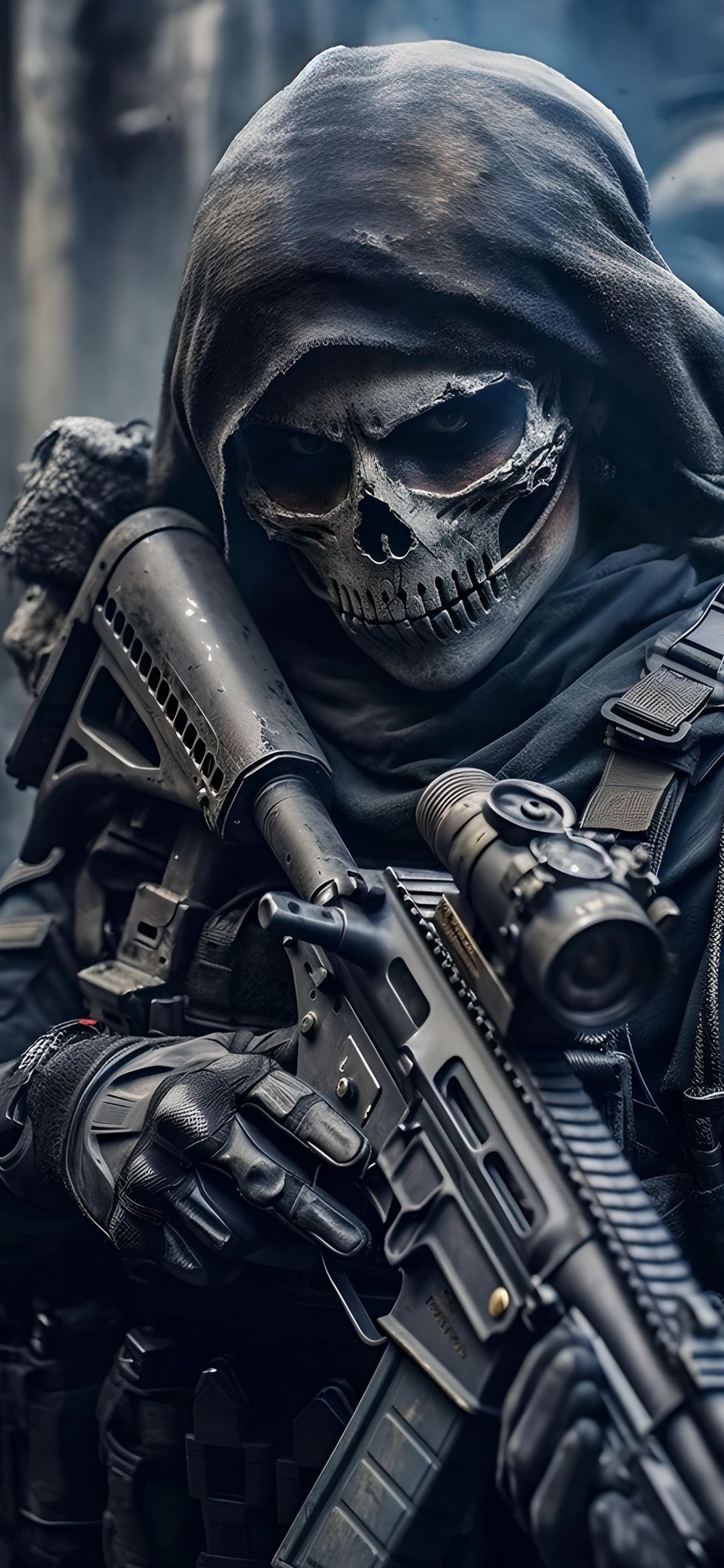 Skull Soldier - military wallpaper for OpersCraft