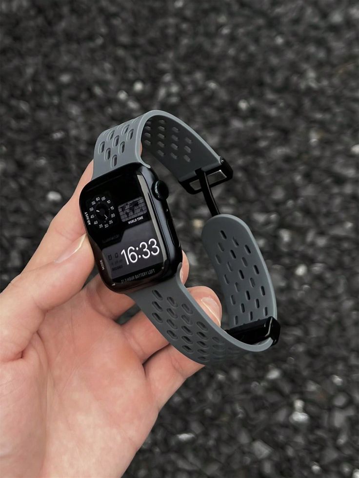 Smartwatch with Grey Band - technology wallpaper for OpersCraft