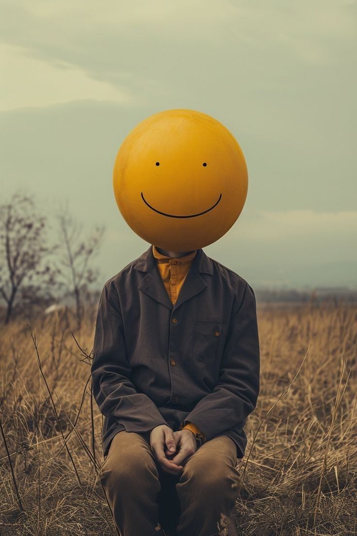 Smiley_Face_Head_in_Field - random wallpaper for OpersCraft