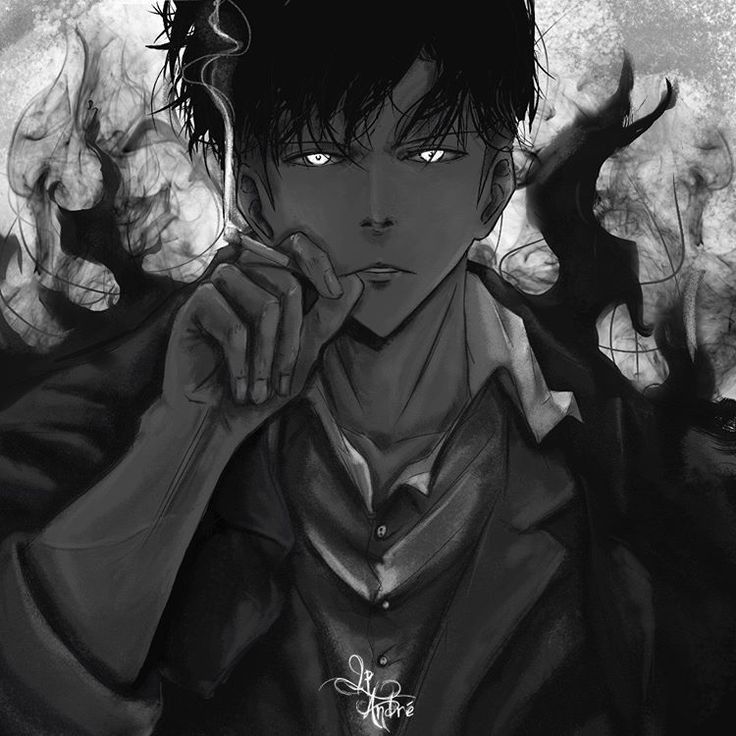 Smoking Anime Character - anime wallpaper for OpersCraft