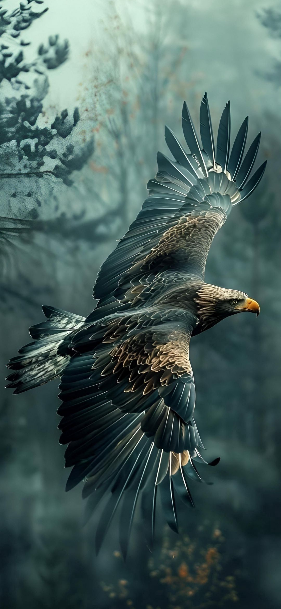 Soaring Eagle in Flight - random wallpaper for OpersCraft