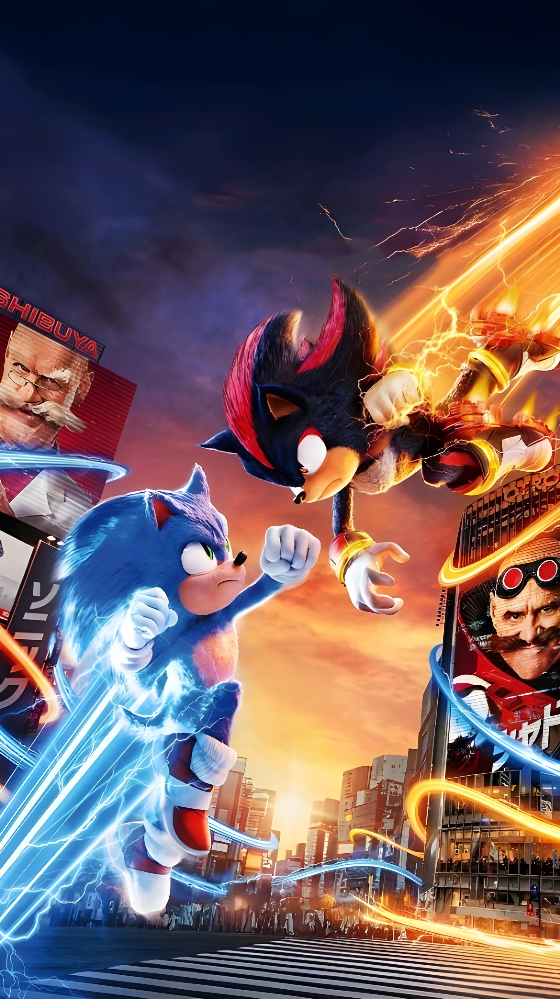 Sonic vs Shadow Showdown - sonic wallpaper for OpersCraft