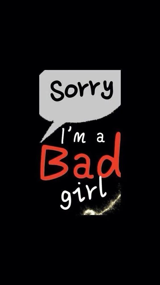 Sorry Bad Girl - girl wallpaper for OpersCraft