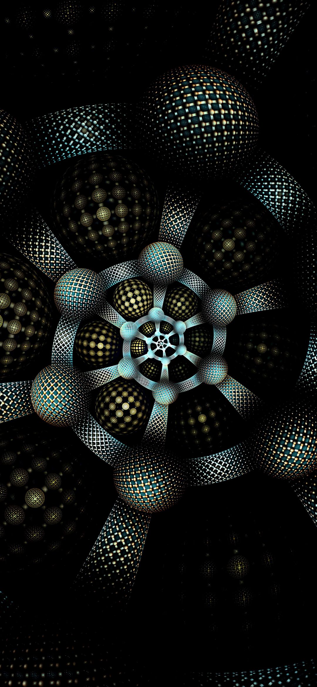 Sphere Grid Abstraction - abstract wallpaper for OpersCraft