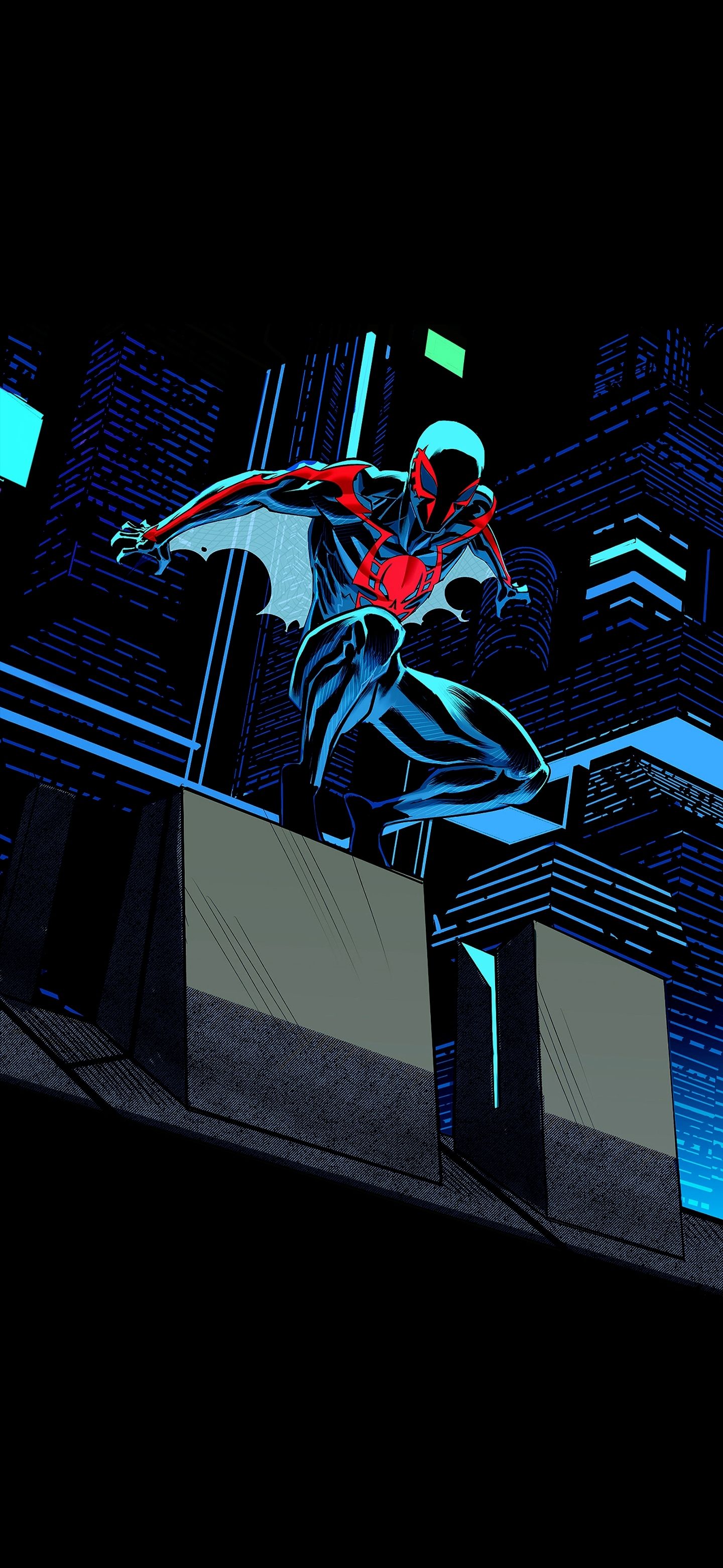 Spider-Man 2099 Cityscape - naruto wallpaper for OpersCraft