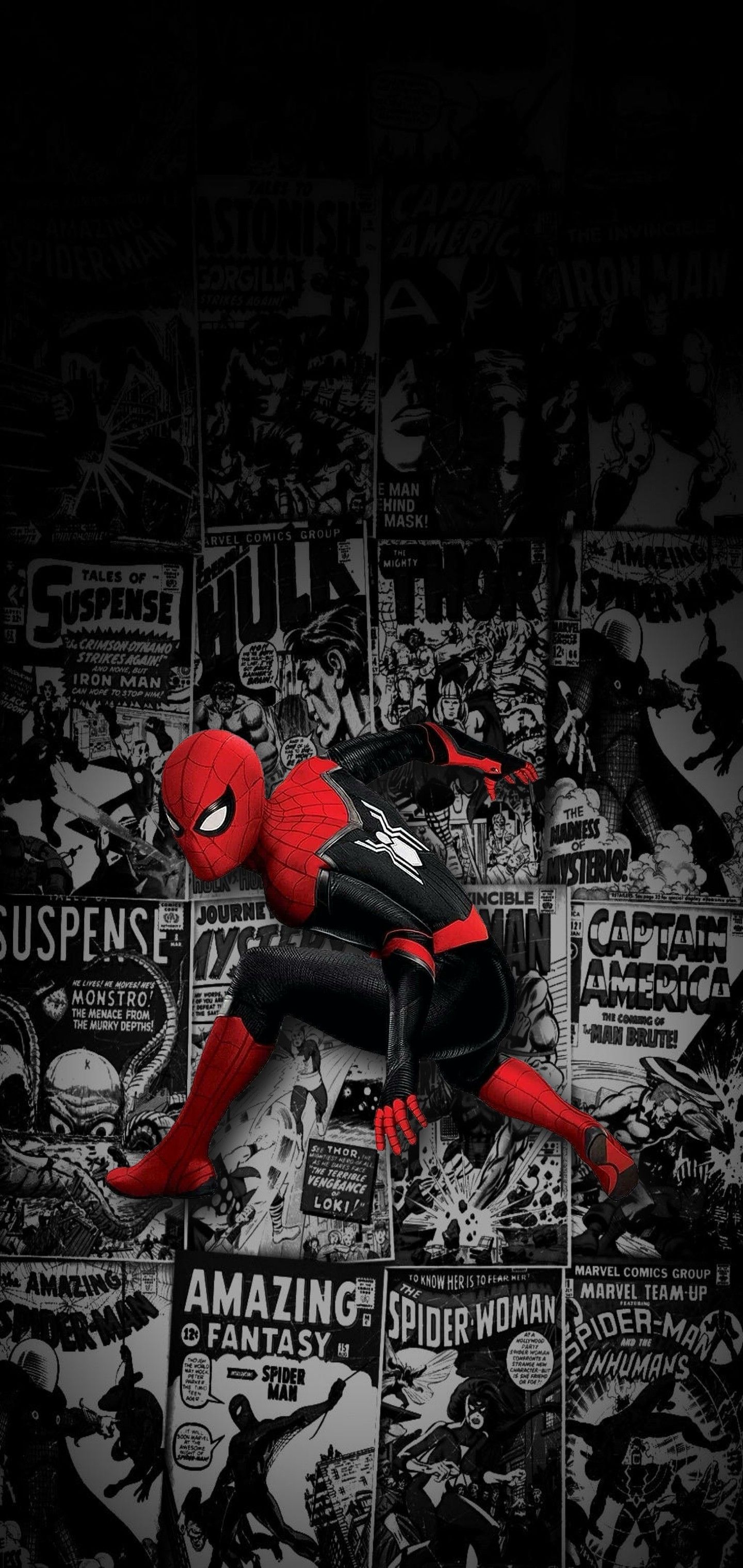 Spider-Man Comic Collage - spider-man wallpaper for OpersCraft