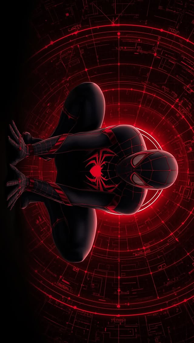 Spider-Man Neon Glow - spider-man wallpaper for OpersCraft