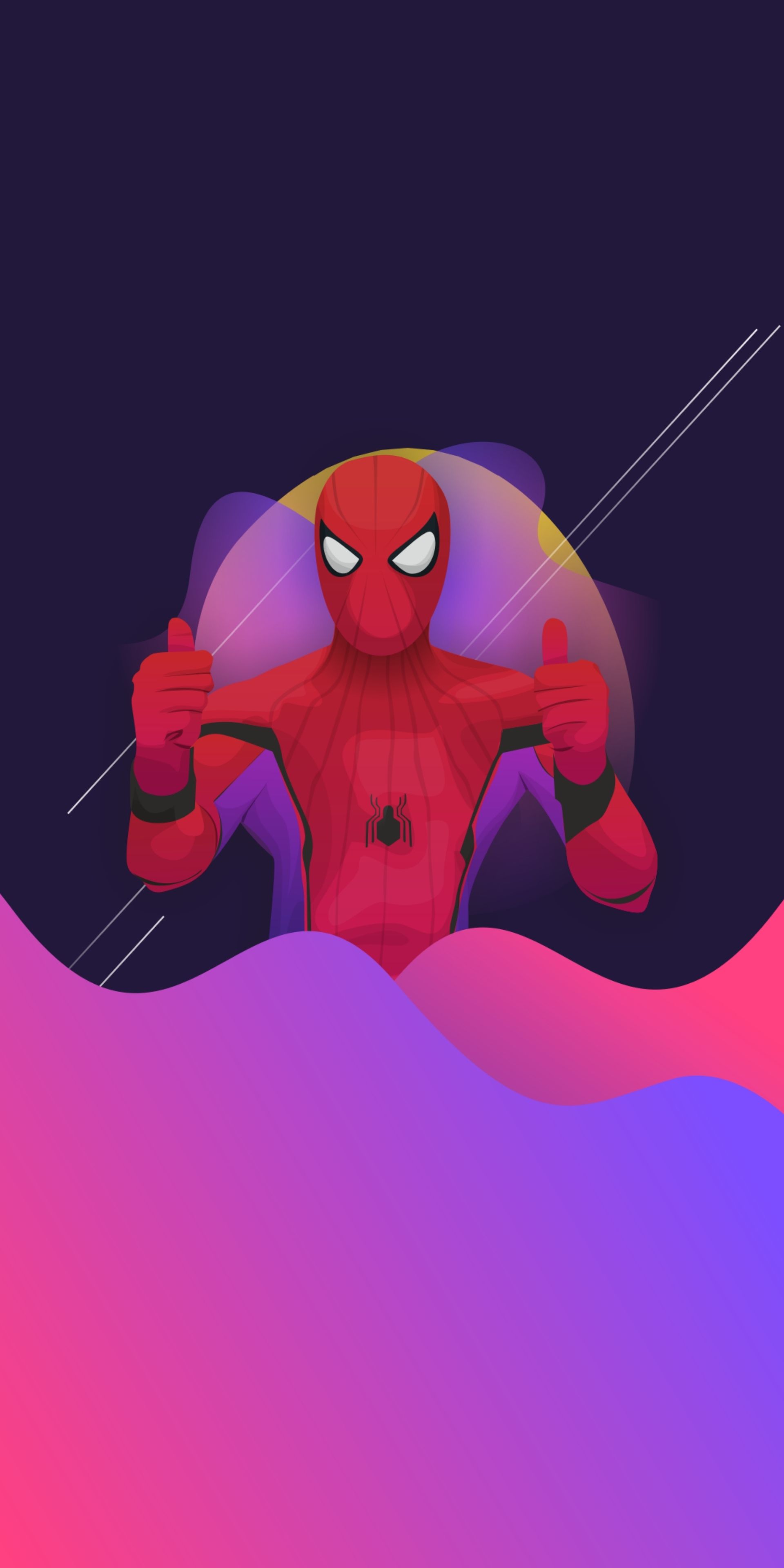 Spiderman Thumbs Up - spider-man wallpaper for OpersCraft