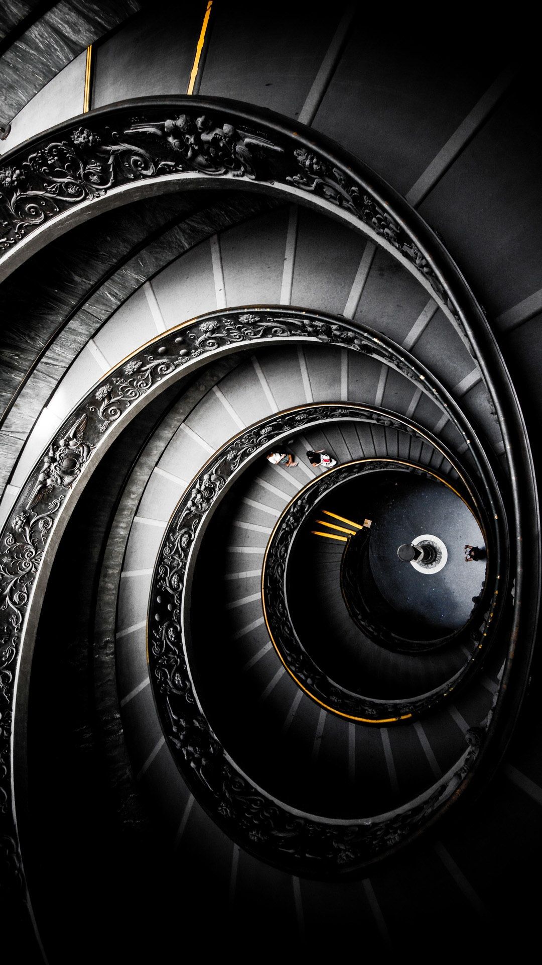 Spiral Staircase Descent - architecture wallpaper for OpersCraft