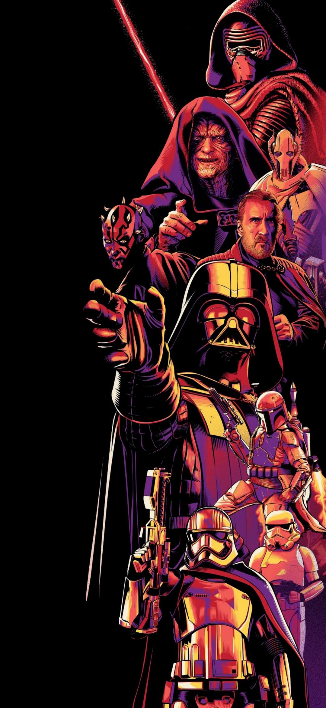 Star Wars Villains Collage - star wars wallpaper for OpersCraft