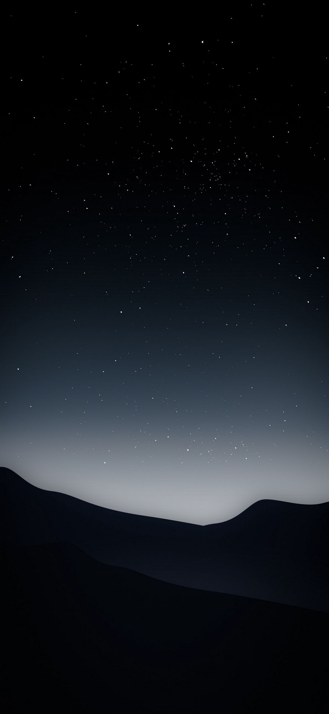 Starry Night Landscape - space wallpaper for OpersCraft