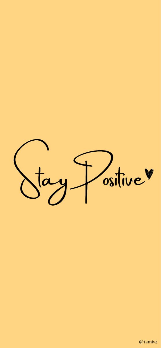 Stay Positive Quote - motivation wallpaper for OpersCraft
