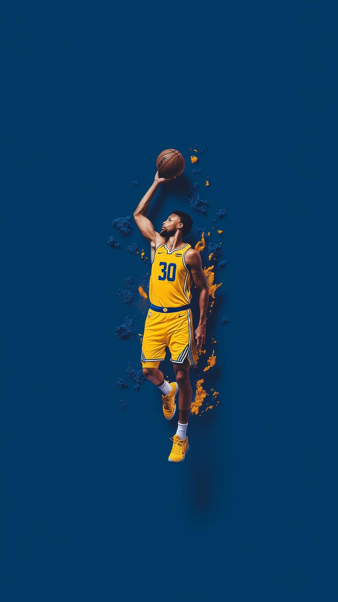 Stephen_Curry_Upward_Shot - sports wallpaper for OpersCraft