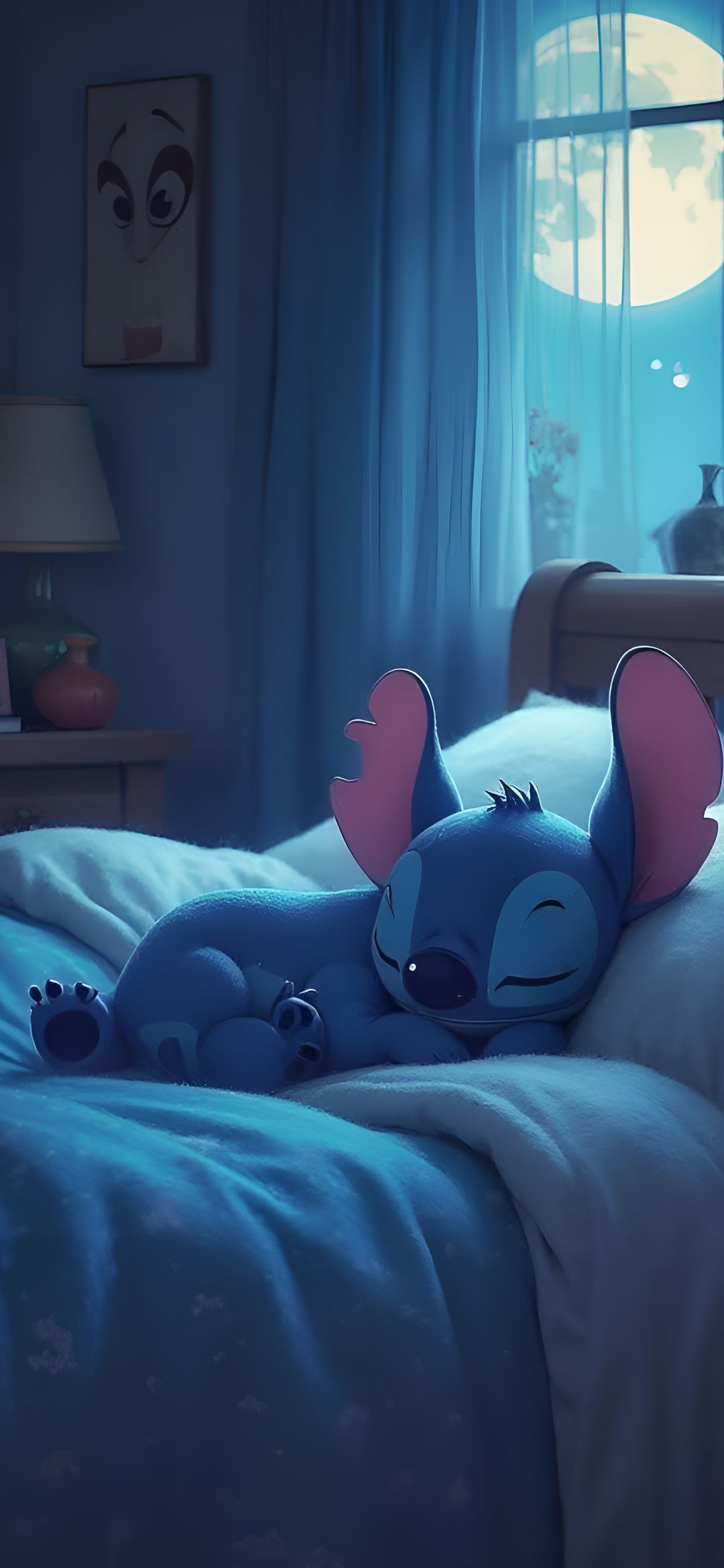 Stitch Sleeping Peacefully - random wallpaper for OpersCraft