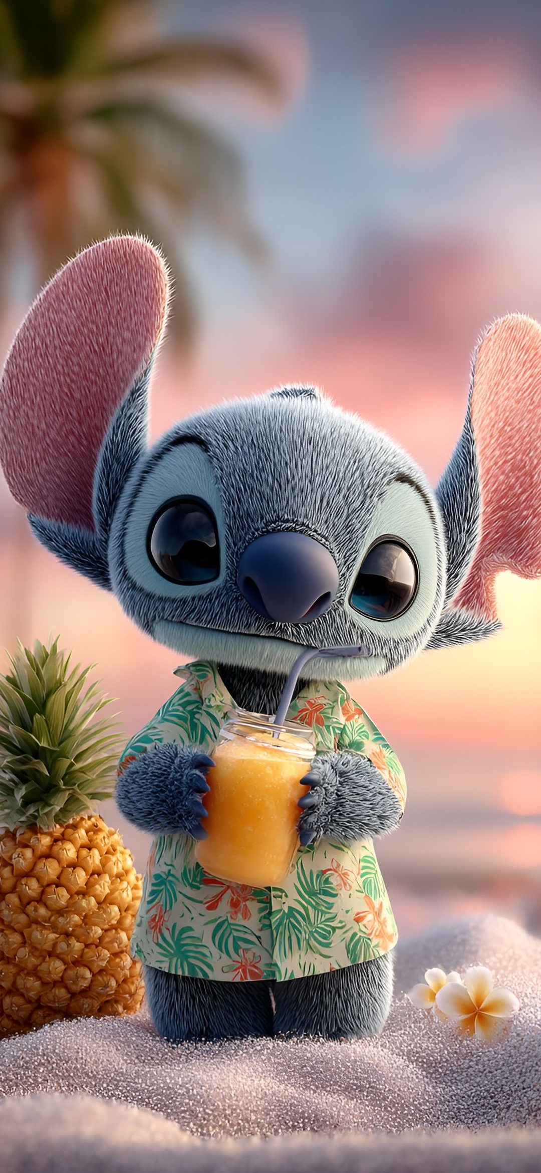 Stitch Tropical Drink - random wallpaper for OpersCraft
