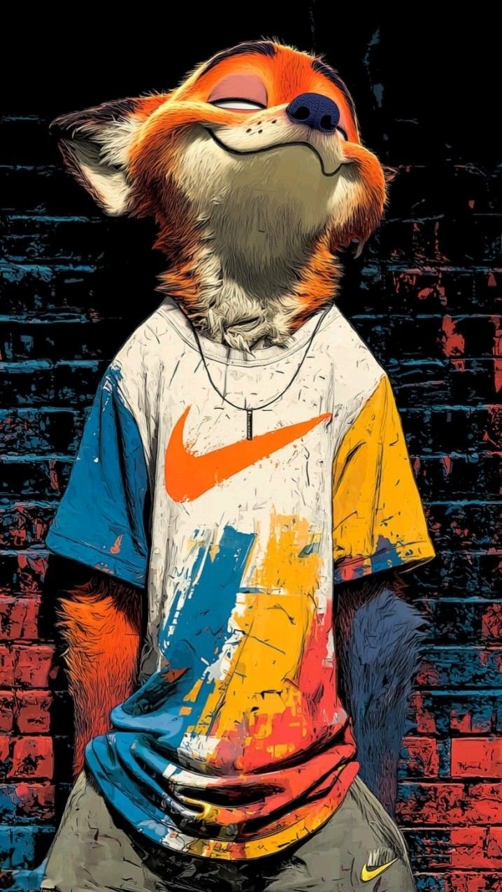 Stylish Fox Character - ghetto wallpaper for OpersCraft