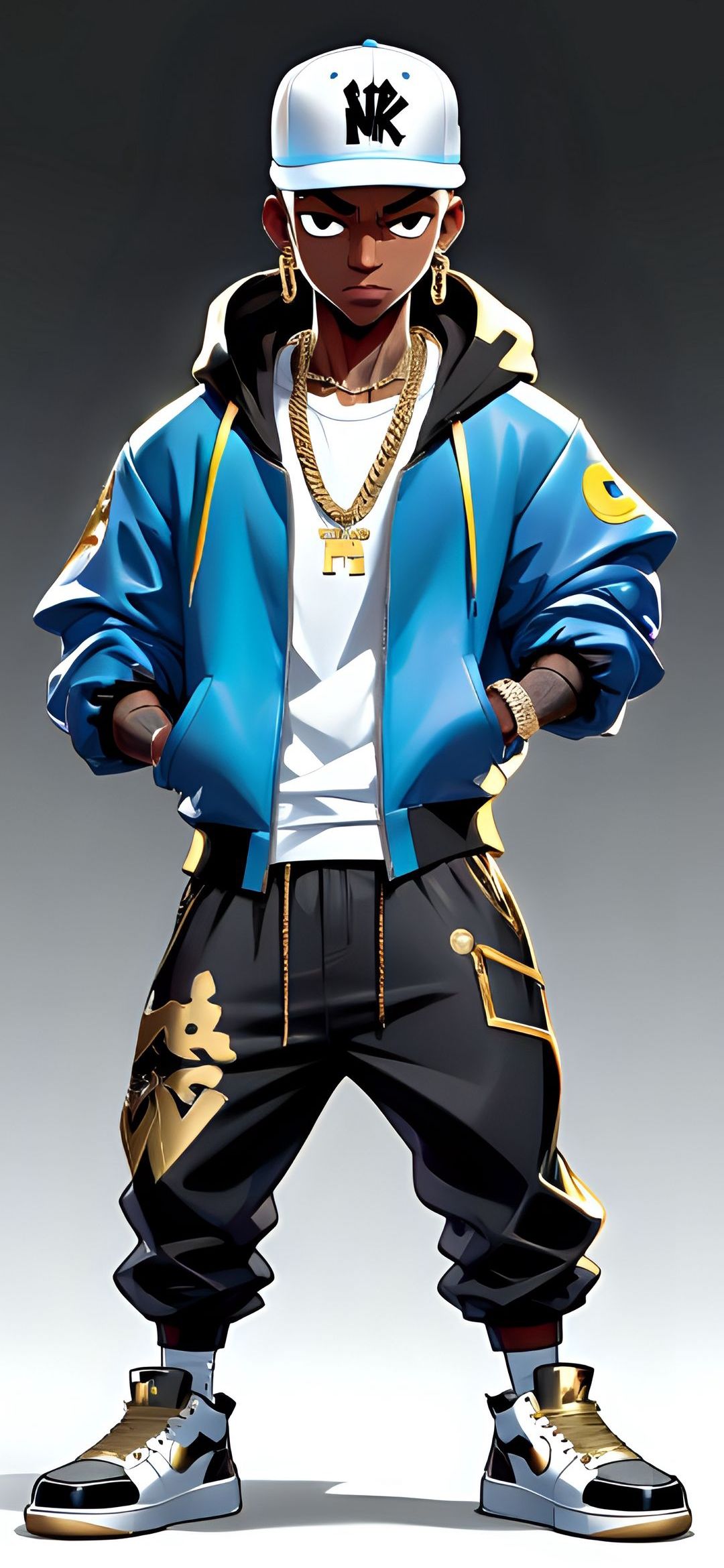 Stylish Urban Character - dope wallpaper for OpersCraft