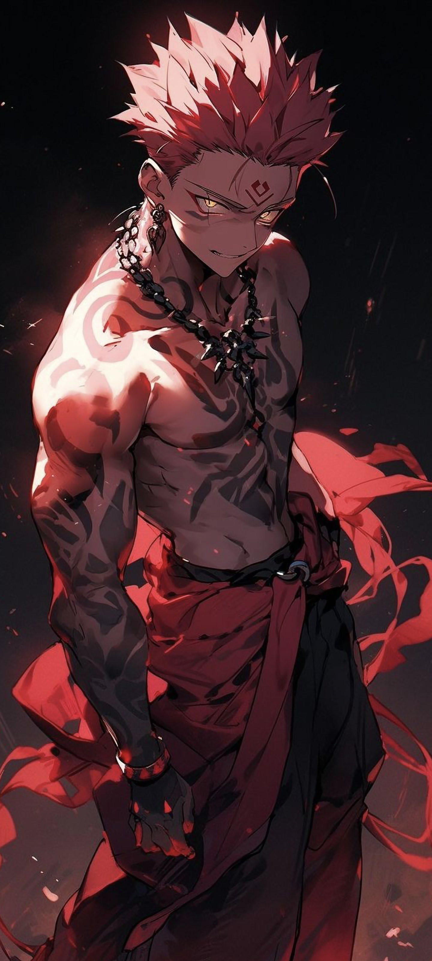 Sukuna Cursed Energy - anime wallpaper for OpersCraft