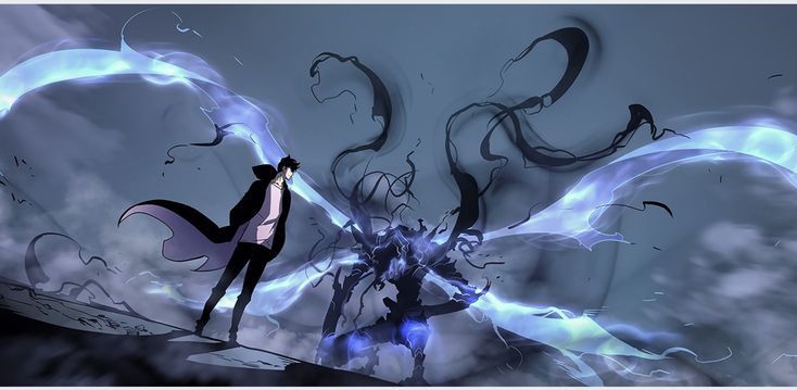 Sung Jin-Woo Confrontation - anime wallpaper for OpersCraft