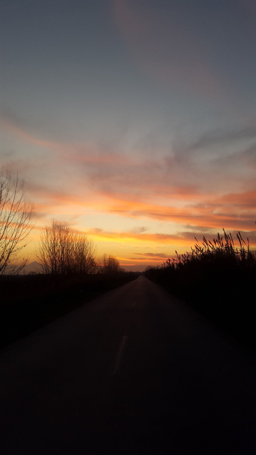 Sunset Road Serenity - sunset wallpaper for OpersCraft