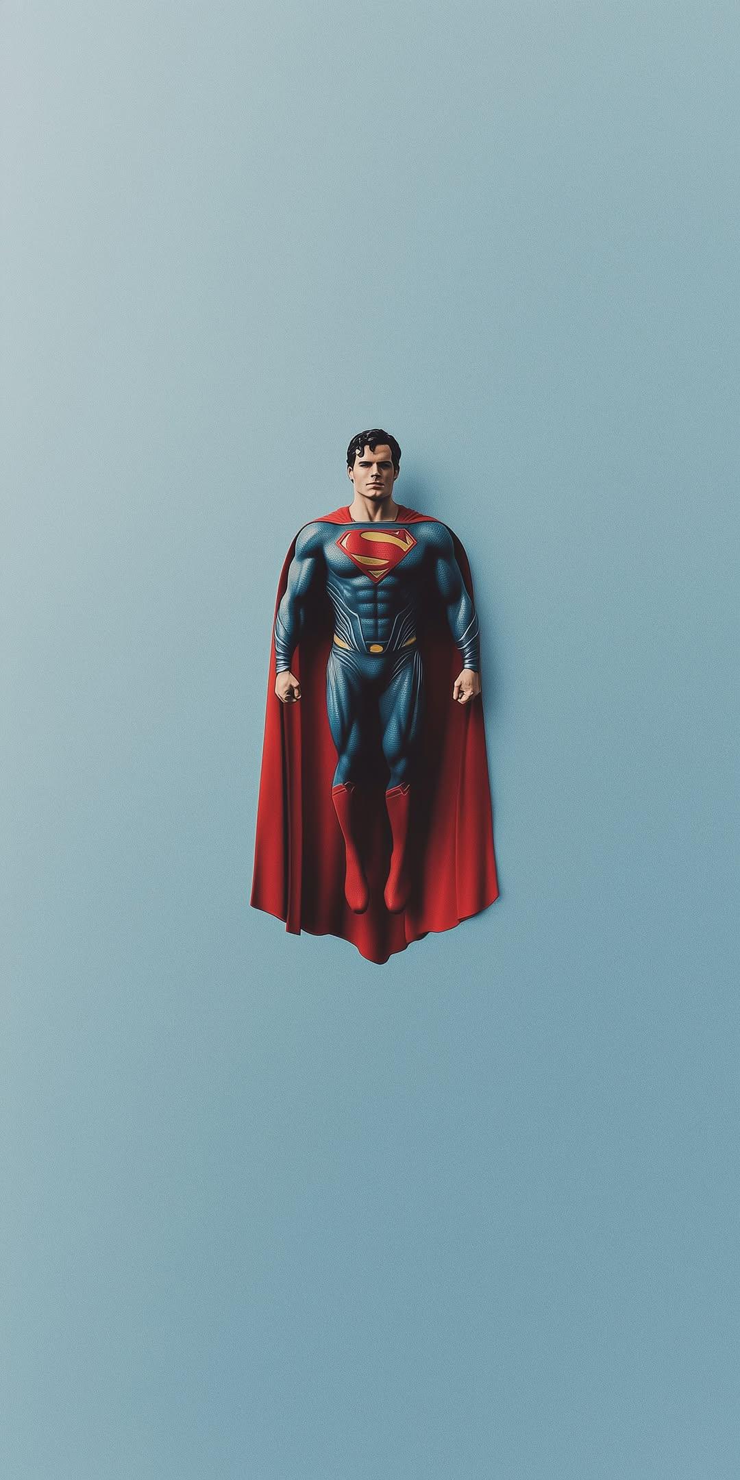 Superman_Centered_Blue - superman wallpaper for OpersCraft