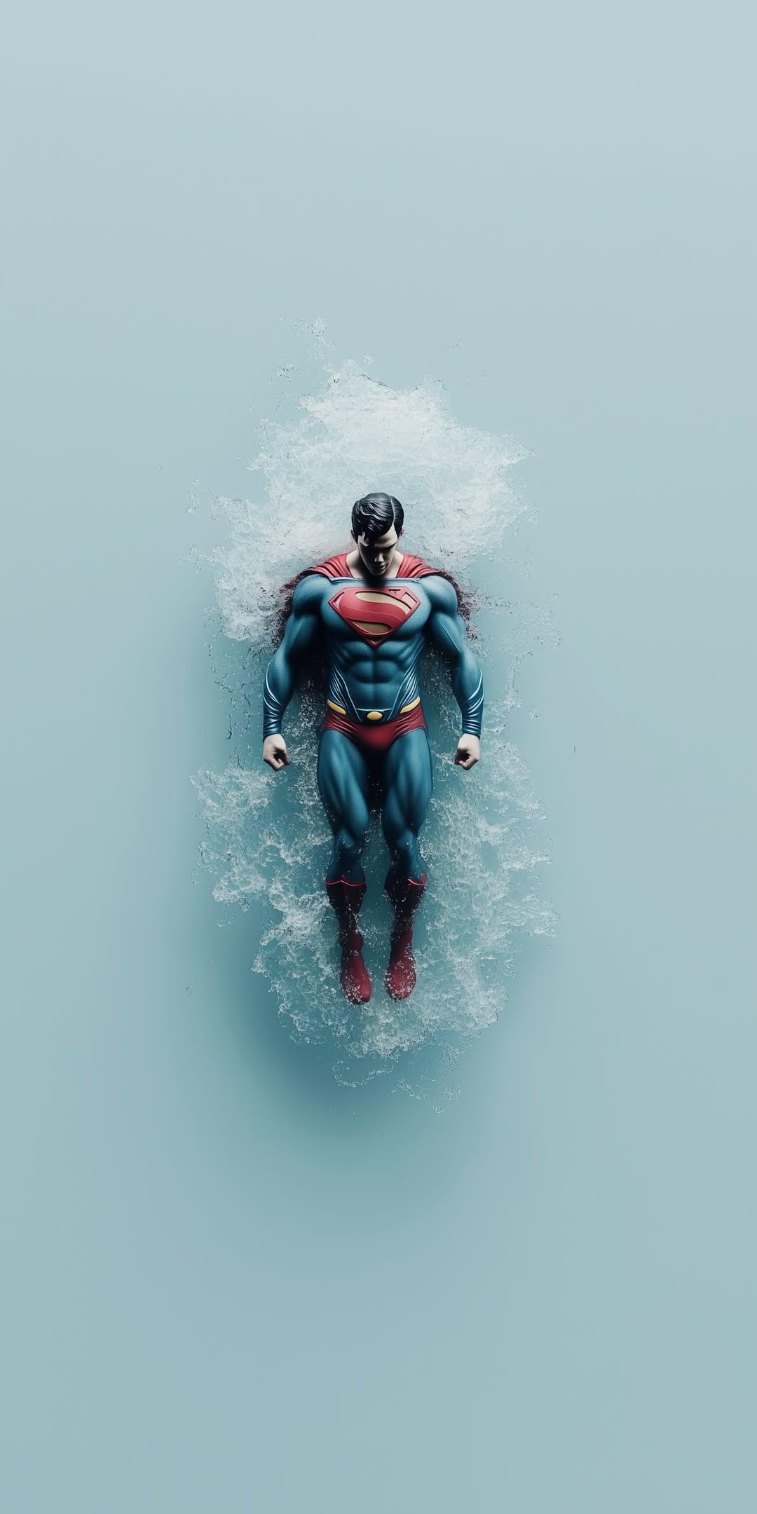Superman_Emerging_from_Water - superman wallpaper for OpersCraft