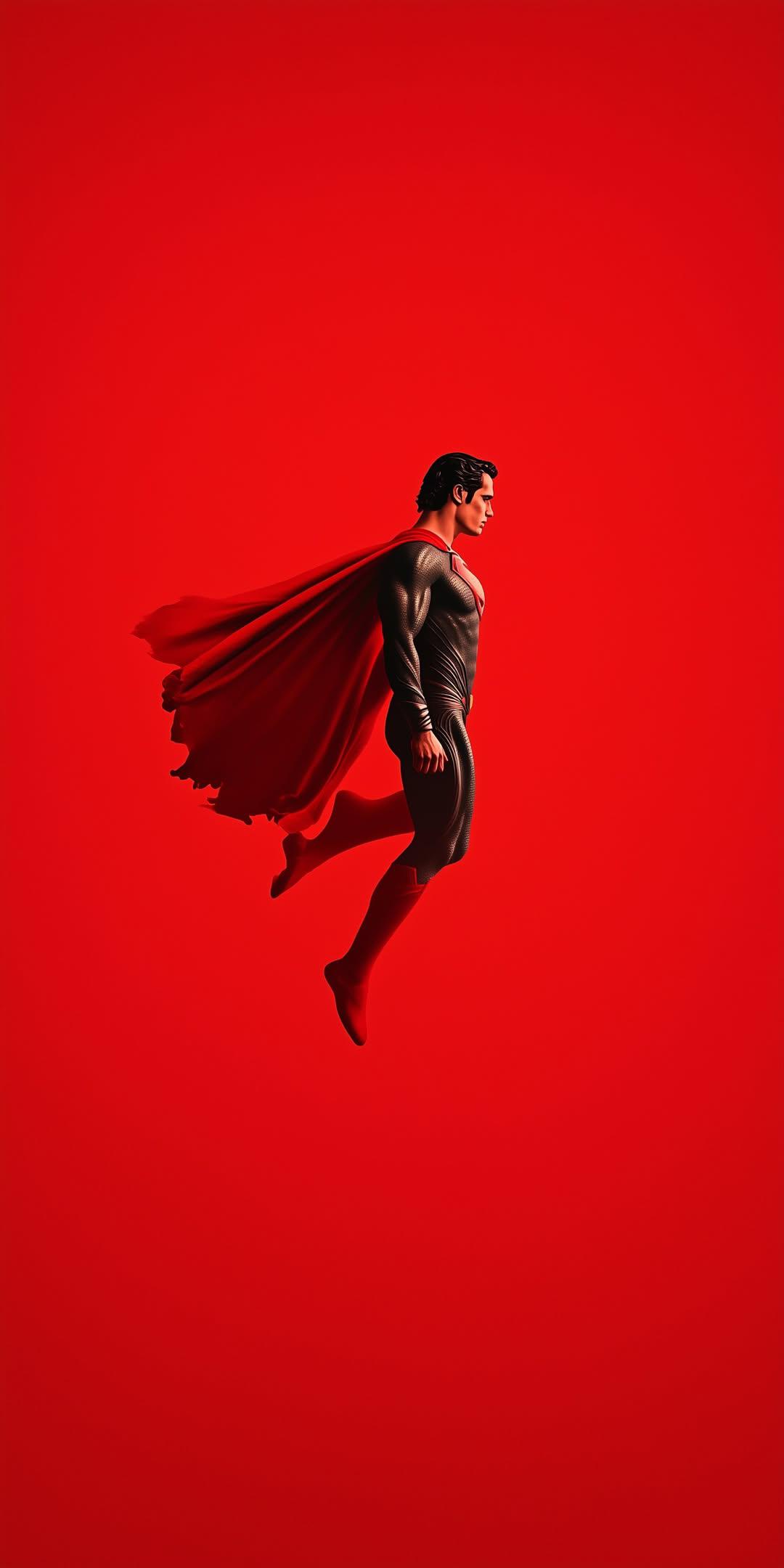 Superman_Flying_Red_Cape - superman wallpaper for OpersCraft