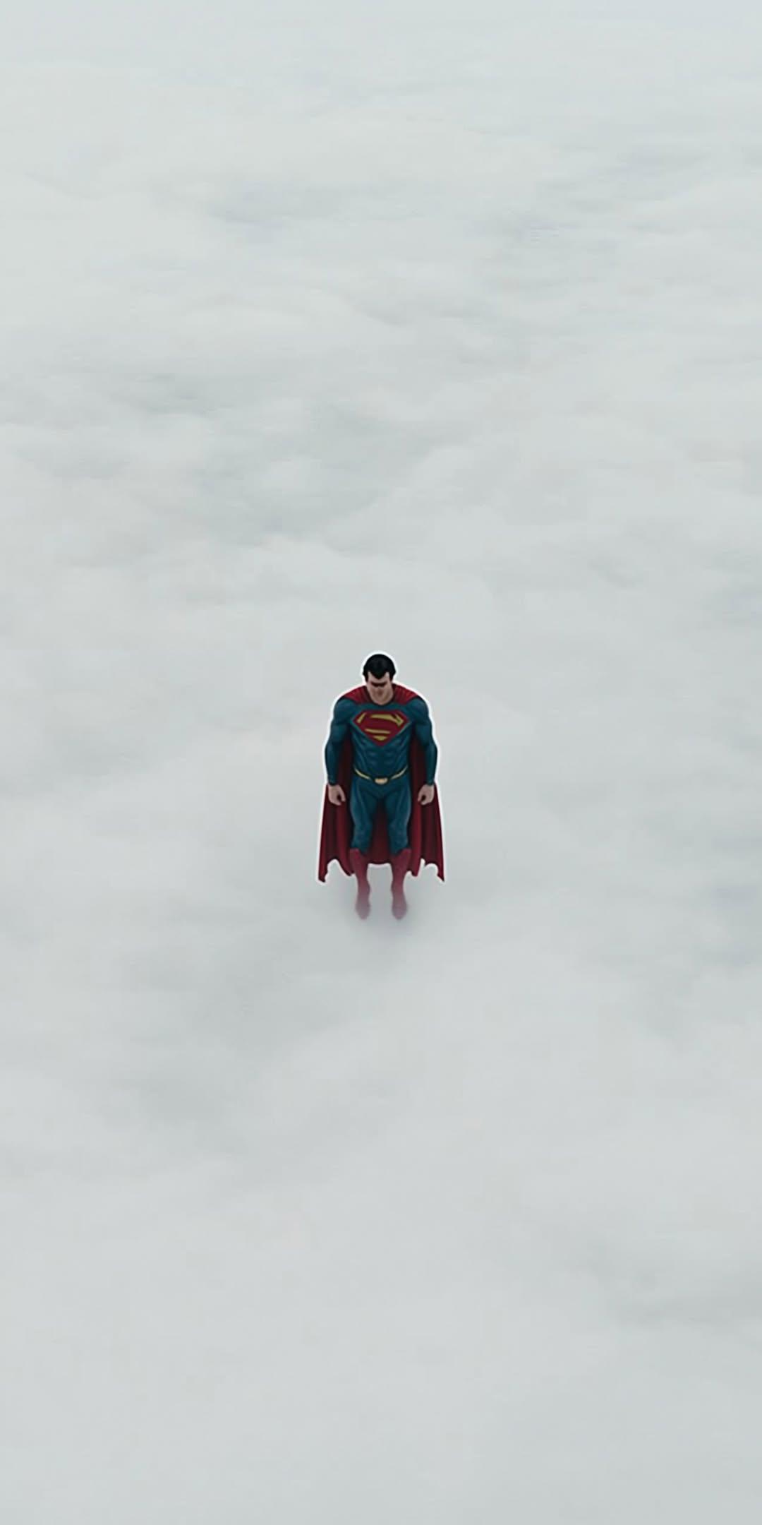 Superman_Flying_Through_Clouds - superman wallpaper for OpersCraft