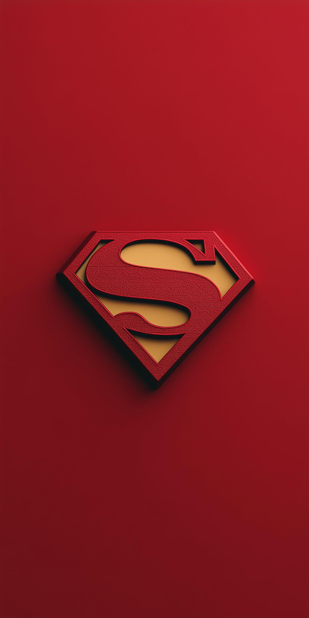 Superman_Logo_Red_on_Red - superman wallpaper for OpersCraft
