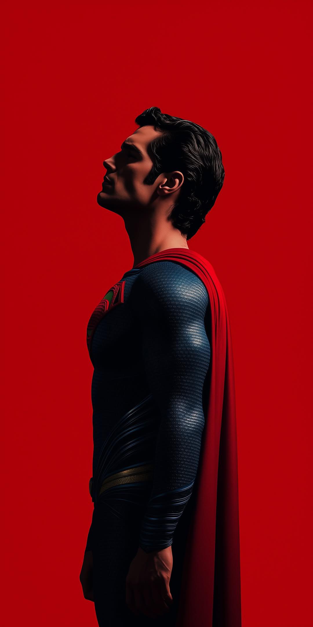 Superman_Profile_Red_Background - superman wallpaper for OpersCraft