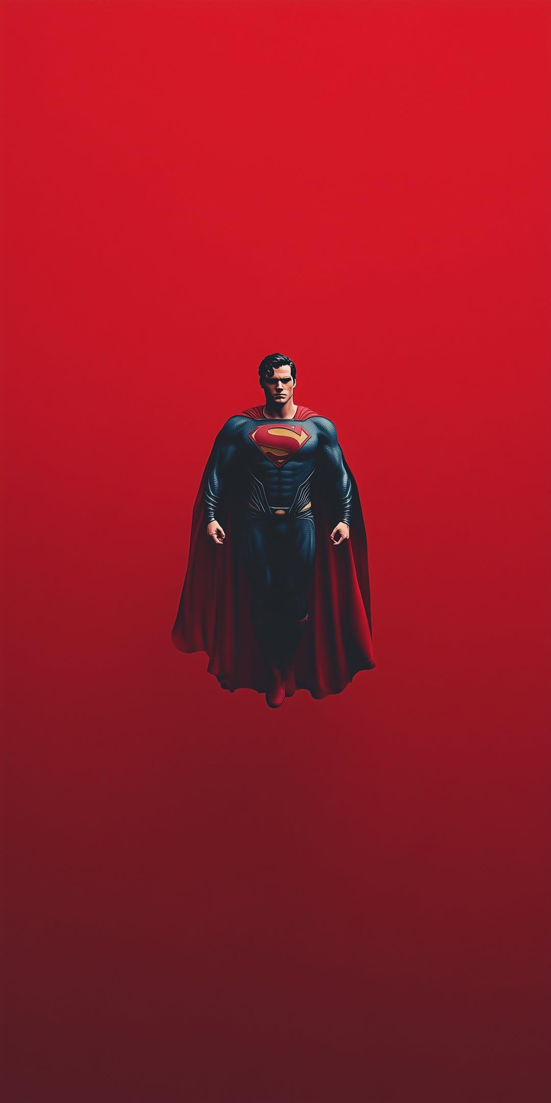 Superman_Standing_Red_Gradient - superman wallpaper for OpersCraft