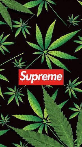 Supreme Cannabis Pattern - random wallpaper for OpersCraft