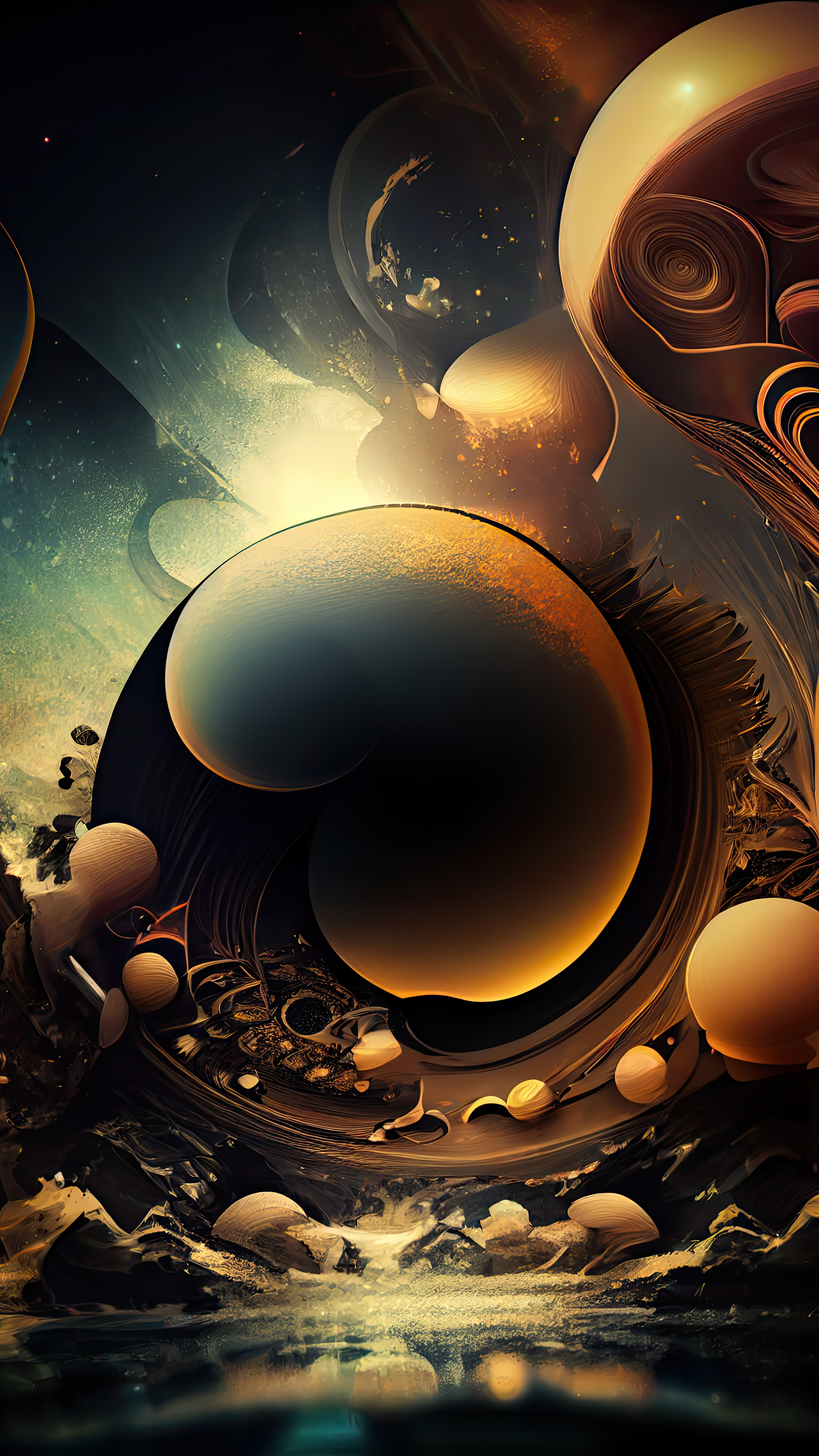 Surreal_Cosmic_Landscape - abstract wallpaper for OpersCraft