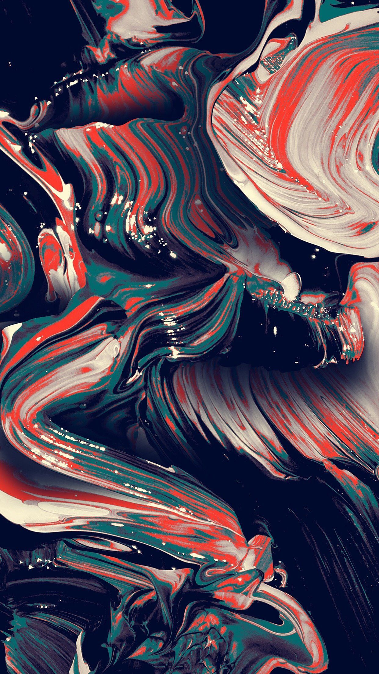Swirling Paint Abstract - abstract wallpaper for OpersCraft