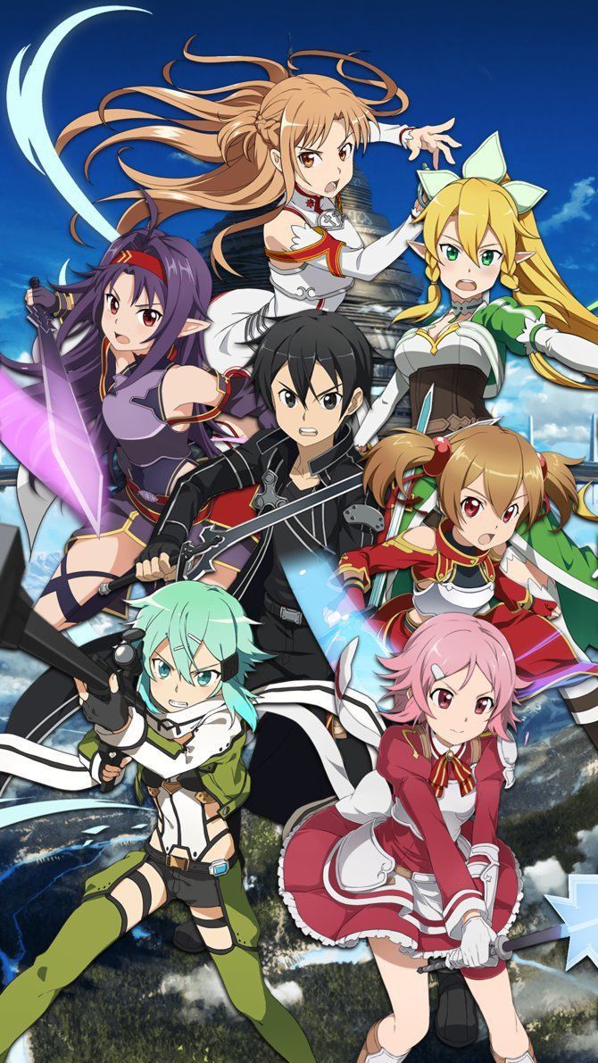Sword Art Online Heroes - anime wallpaper for OpersCraft