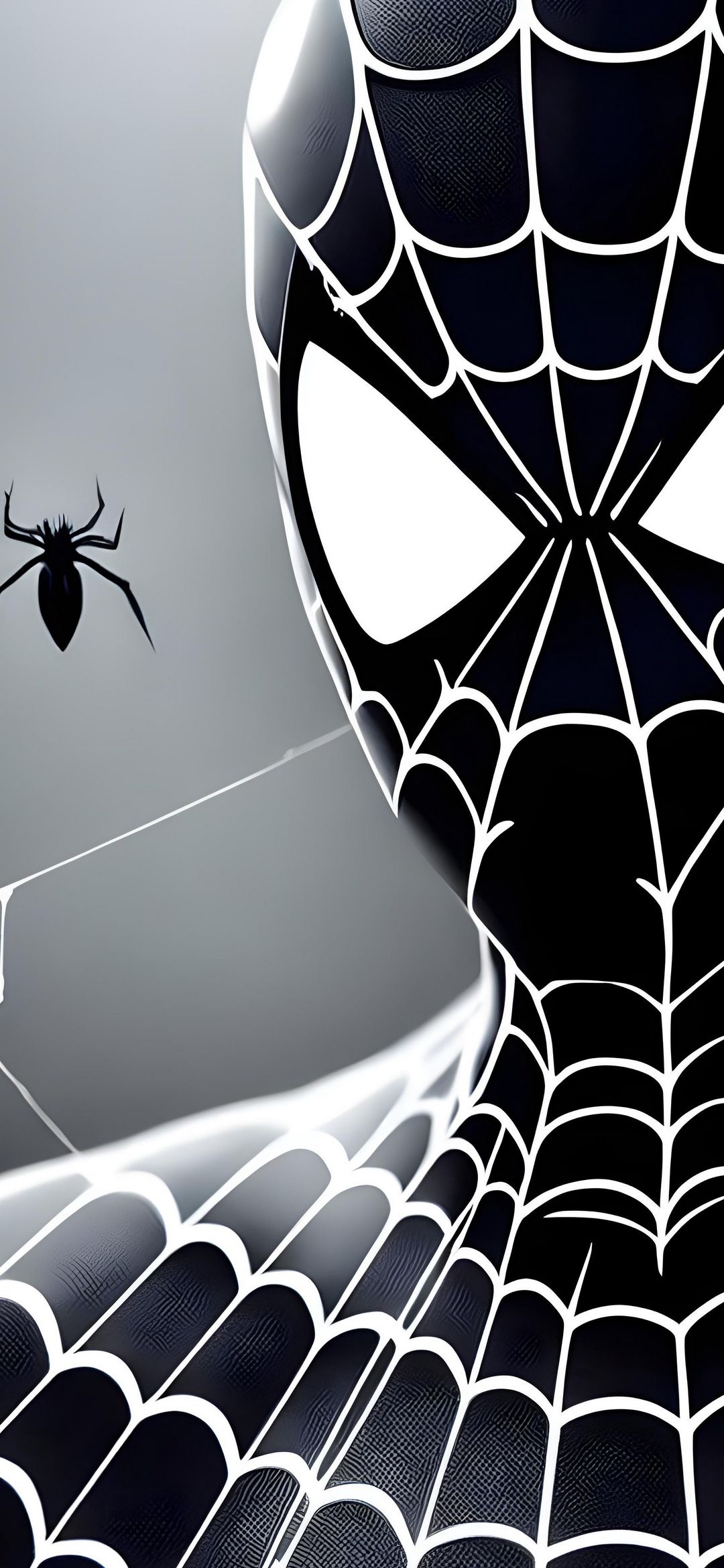 Symbiote Spider-Man Close-Up - spider-man wallpaper for OpersCraft