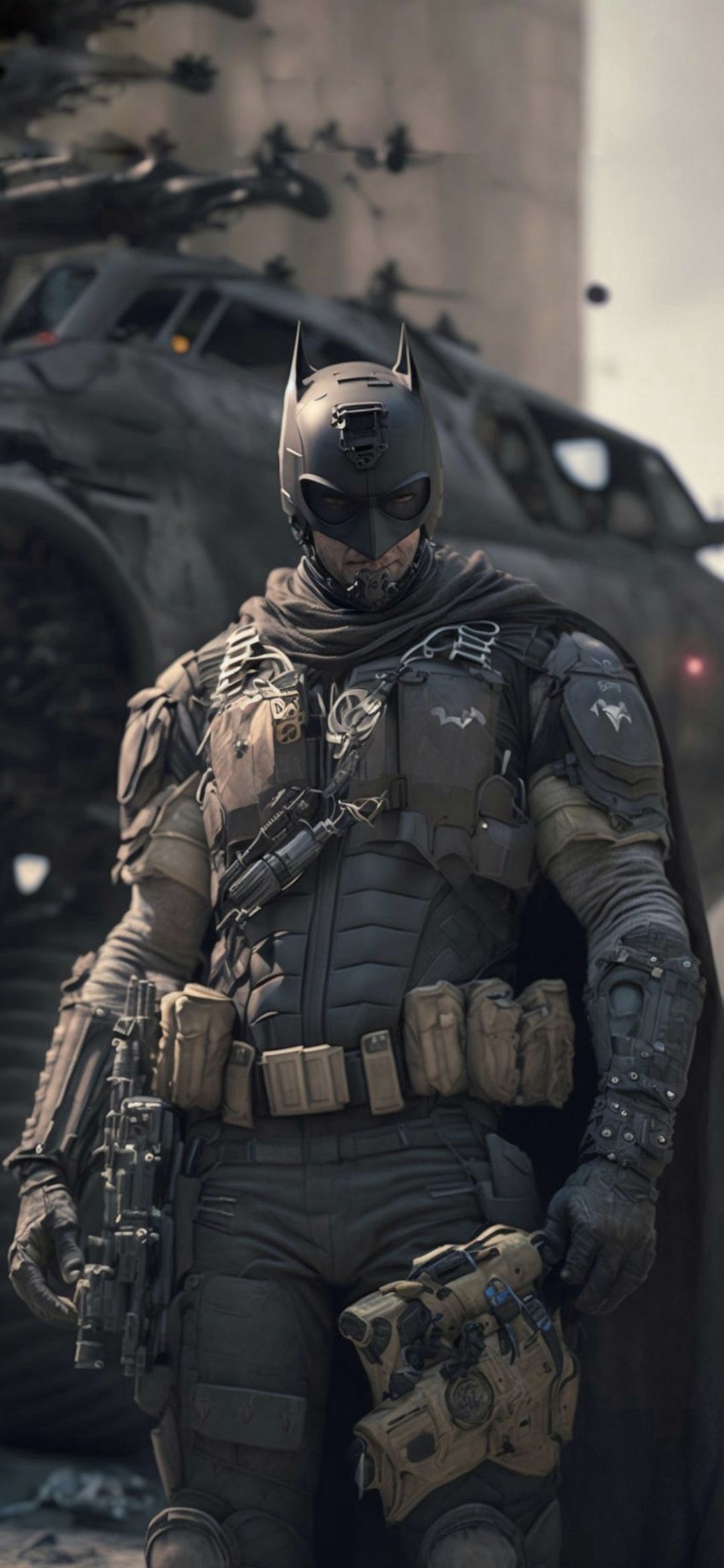 Tactical Armored Batman - batman wallpaper for OpersCraft