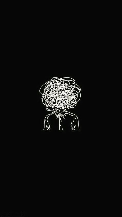 Tangled Mind Silhouette - abstract wallpaper for OpersCraft