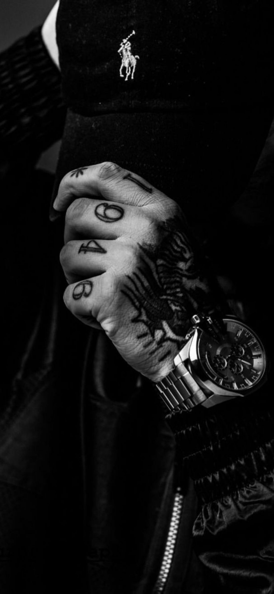 Tattooed Hand and Watch - random wallpaper for OpersCraft