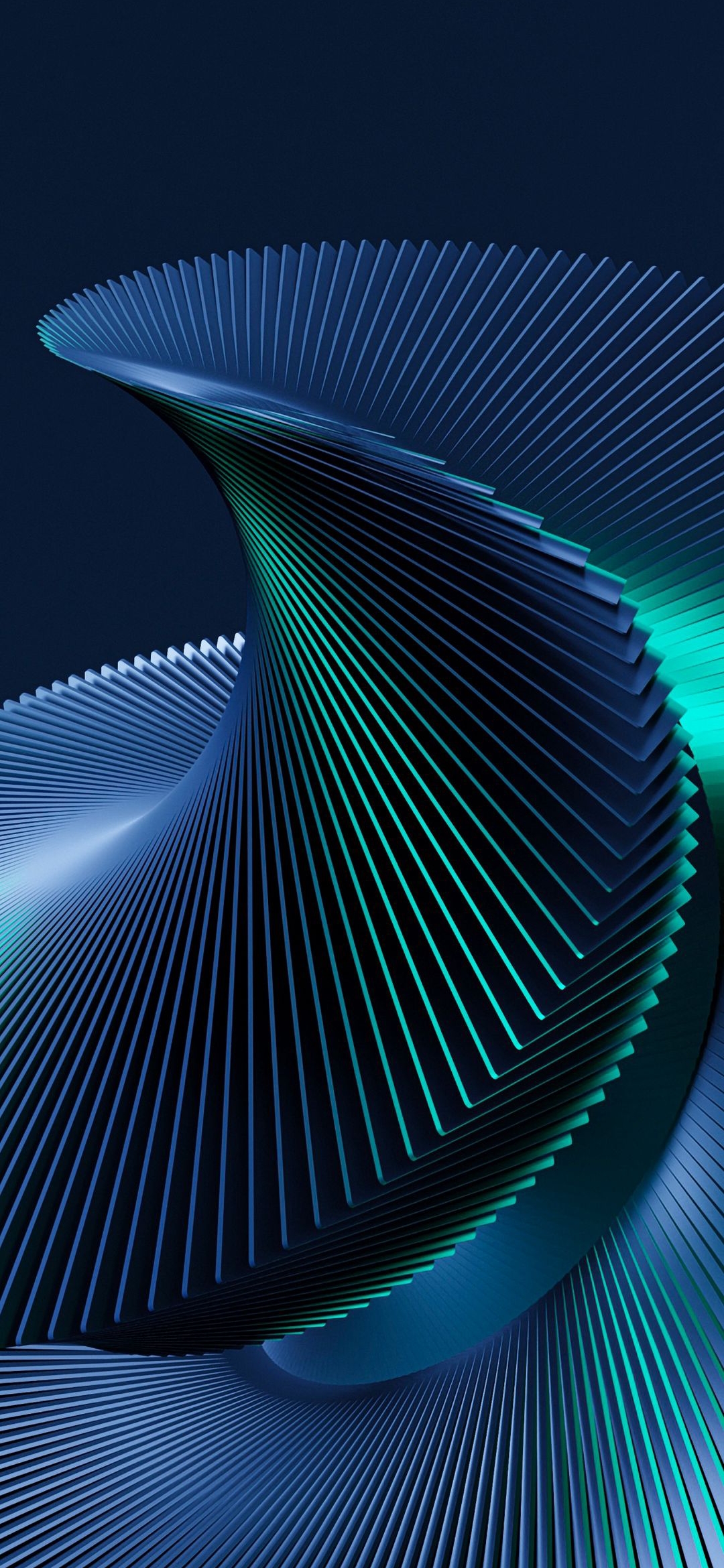 Teal_Abstract_3D_Render - abstract wallpaper for OpersCraft