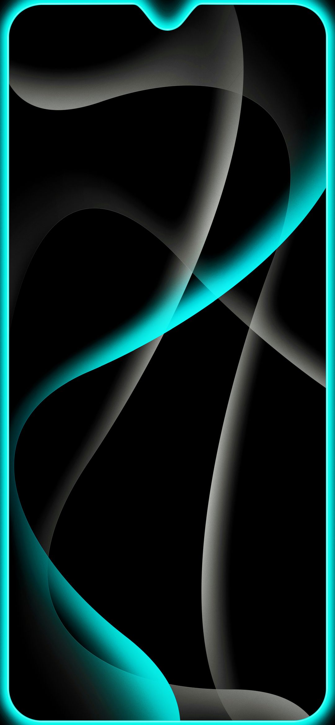 Teal Abstract Flow - abstract wallpaper for OpersCraft