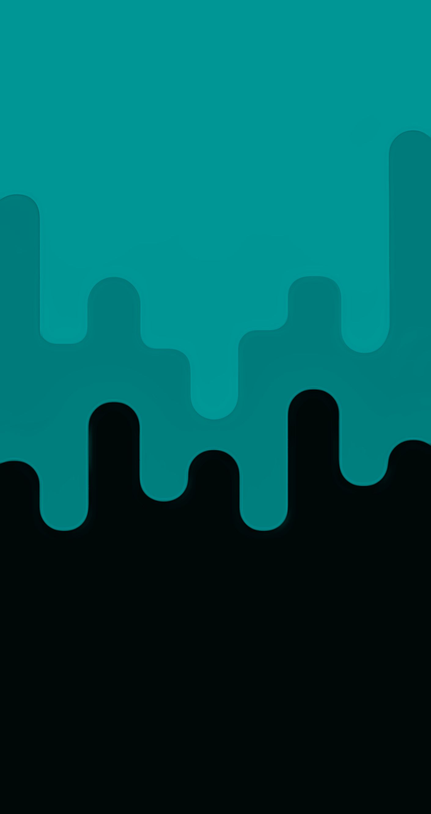 Teal Drip Abstract - abstract wallpaper for OpersCraft