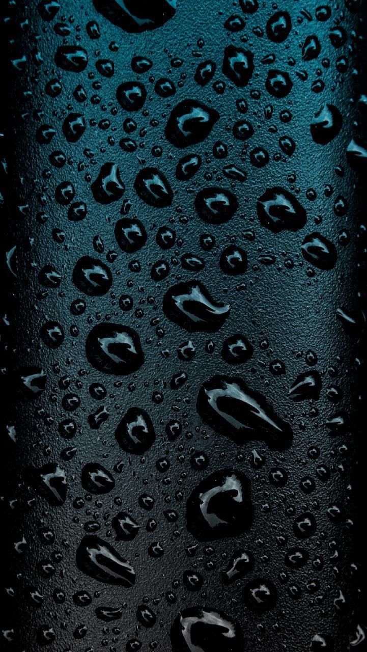 Teal Water Droplets Texture - abstract wallpaper for OpersCraft