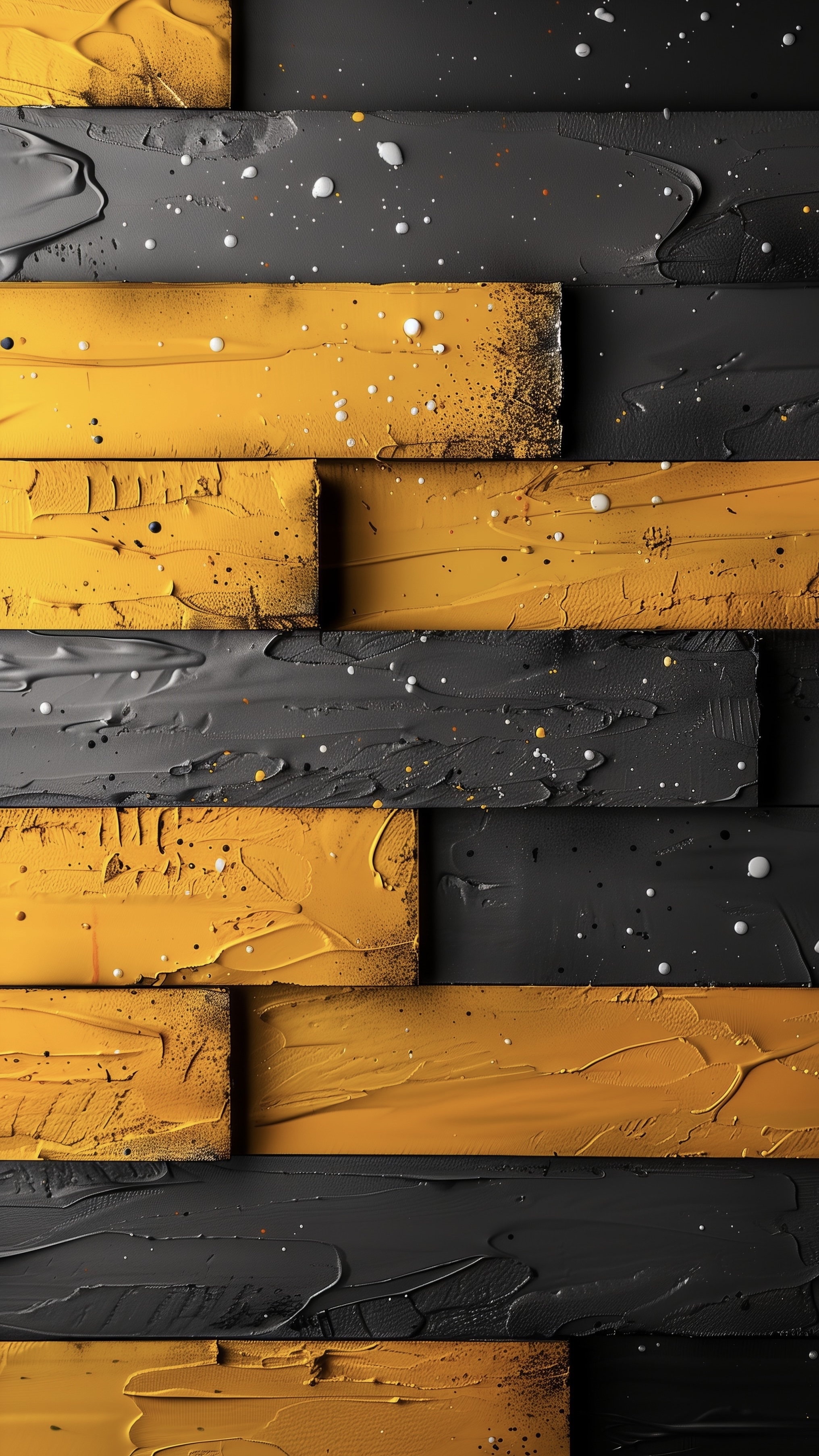 Textured Yellow and Black - abstract wallpaper for OpersCraft