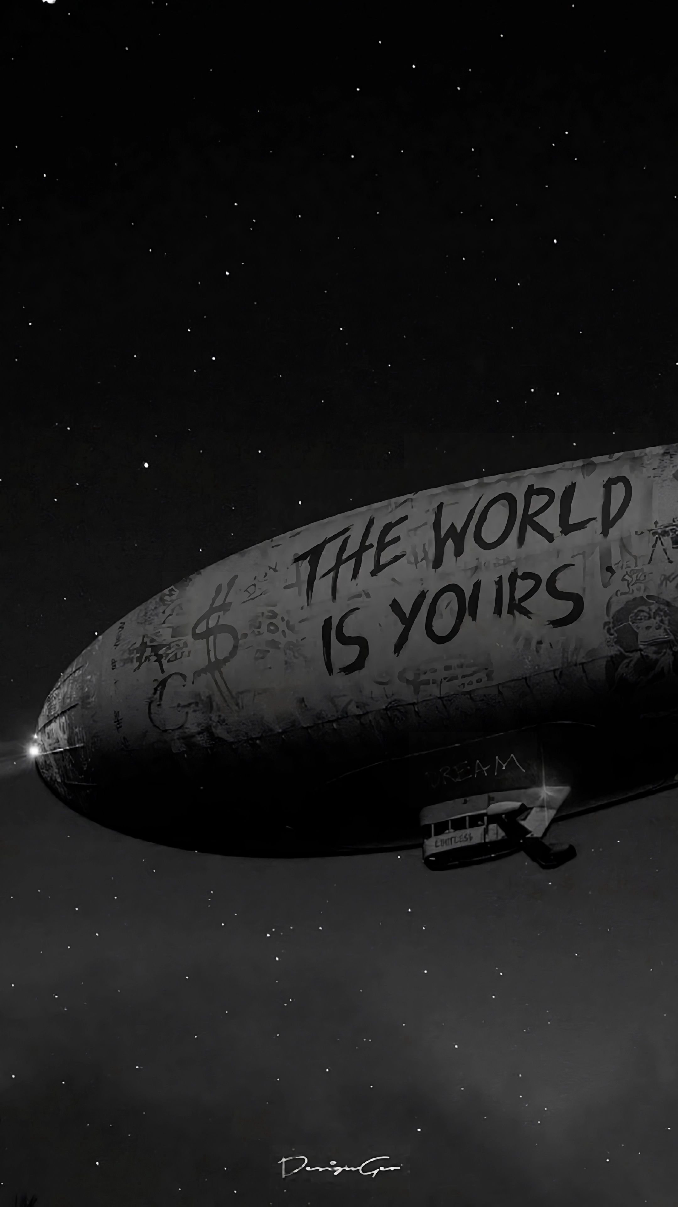The World Is Yours - quotes wallpaper for OpersCraft