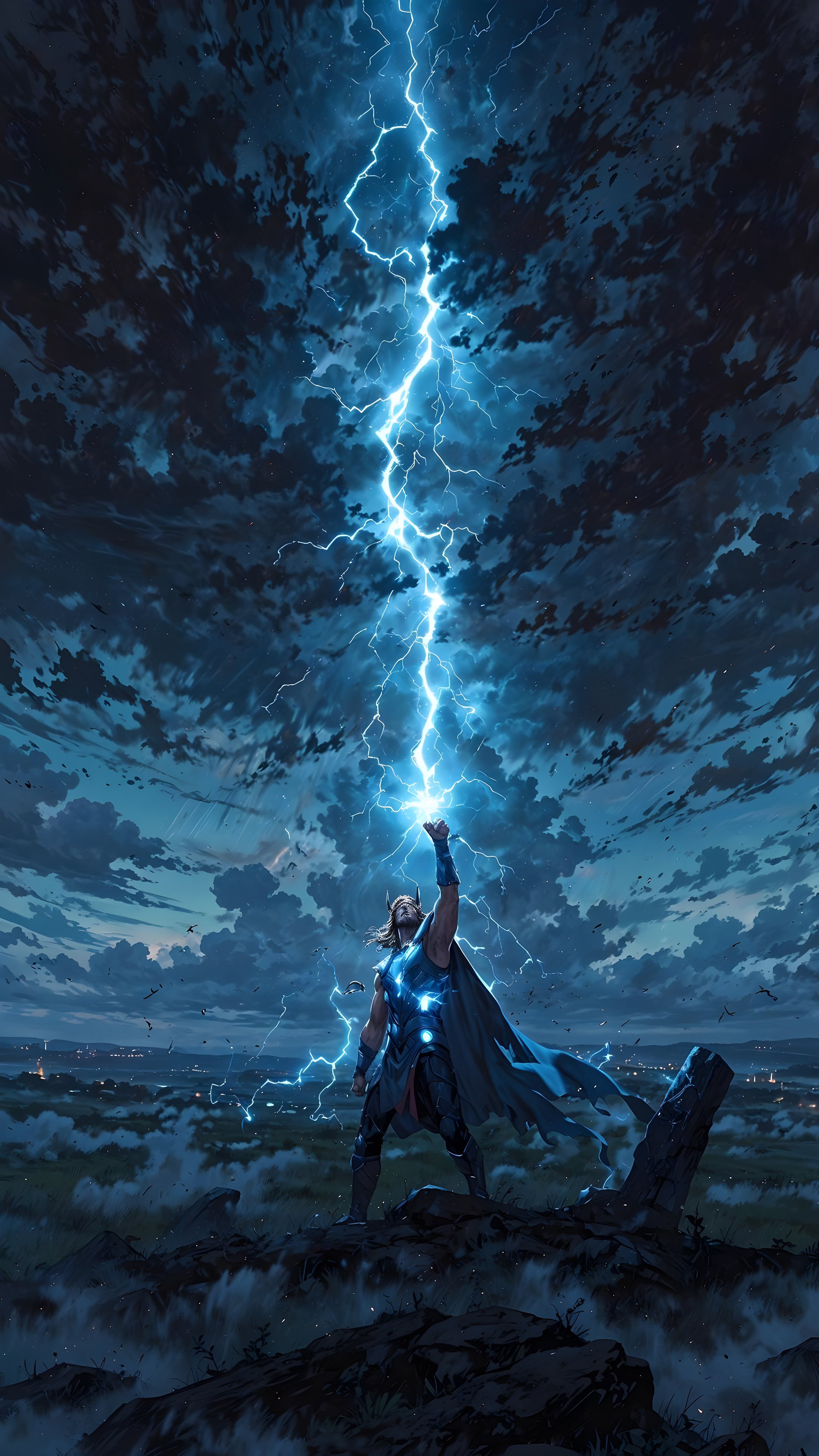 Thor's Lightning Storm - marvel wallpaper for OpersCraft