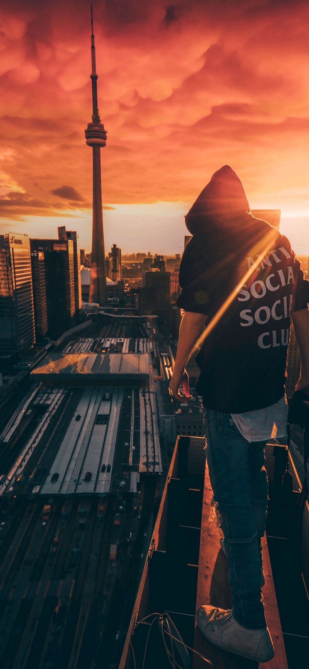 Toronto Rooftop Sunset View - city wallpaper for OpersCraft