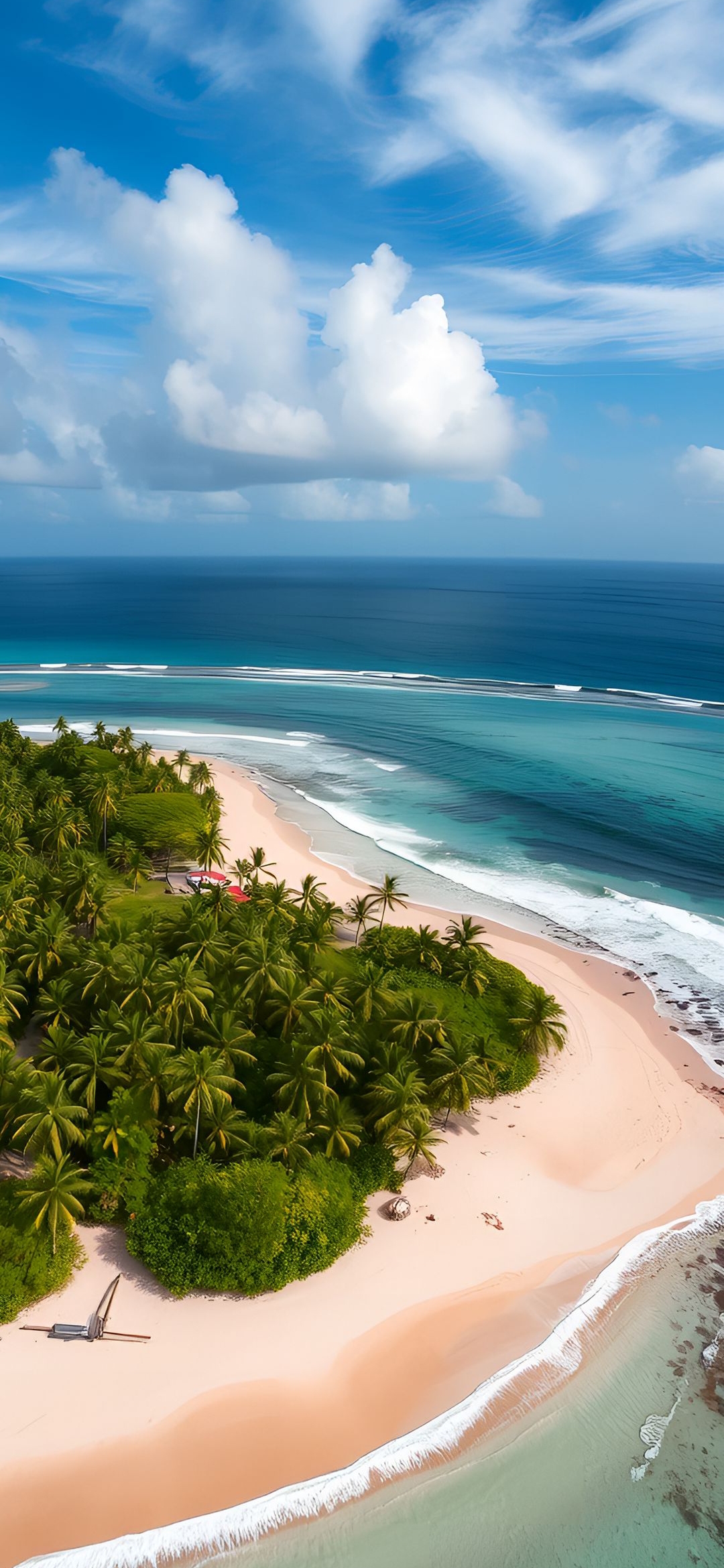Tropical Island Paradise View - beach wallpaper for OpersCraft
